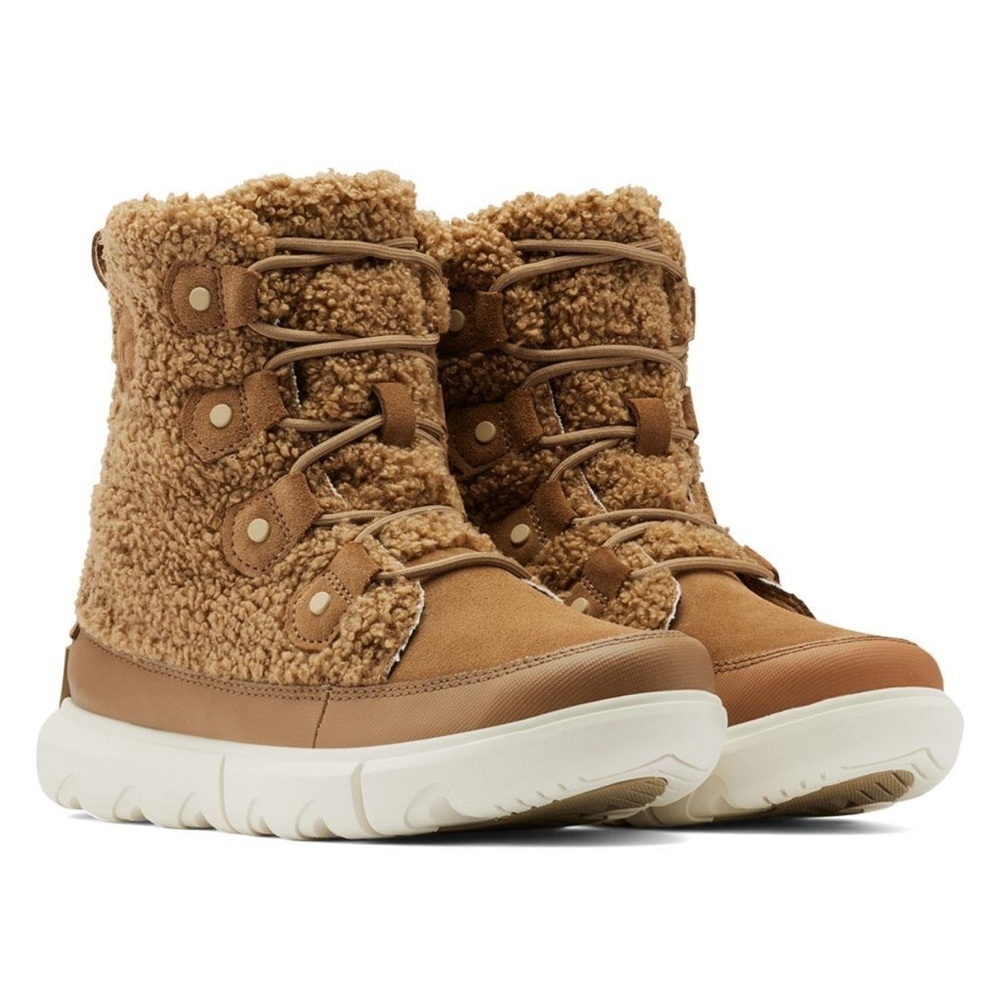 Sorel Explorer Joan Cozy Waterproof Suede Boots Sz 7